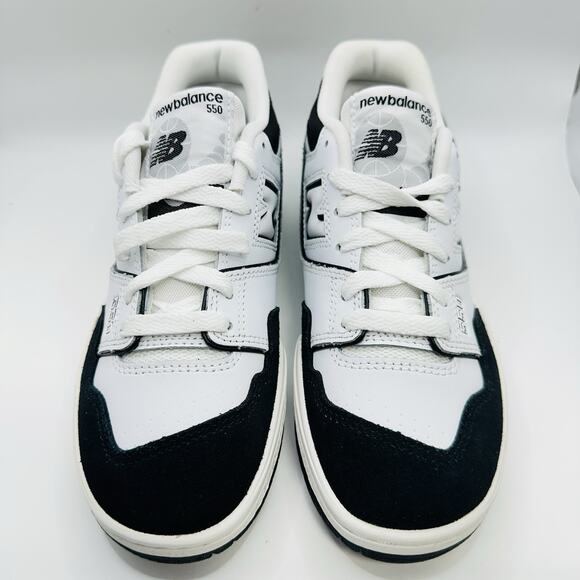 New Balance 550 GS Panda White Black Rain Cloud GSB550CA Low Top GS Size 5Y